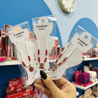 TOBILLERA CON DIJE DE FRUTAS | FASHION ANKLET