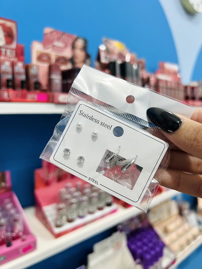 SET DE ARITOS | STAINLESS STEEL 