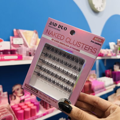 PESTAÑAS NAKED CLUSTERS | AND DUO