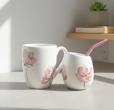 Set taza mate