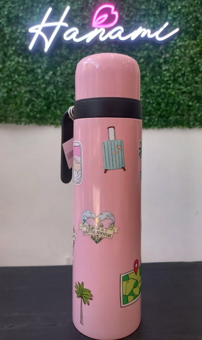 Termo 1L rosa 