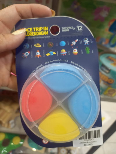 Masas de colores