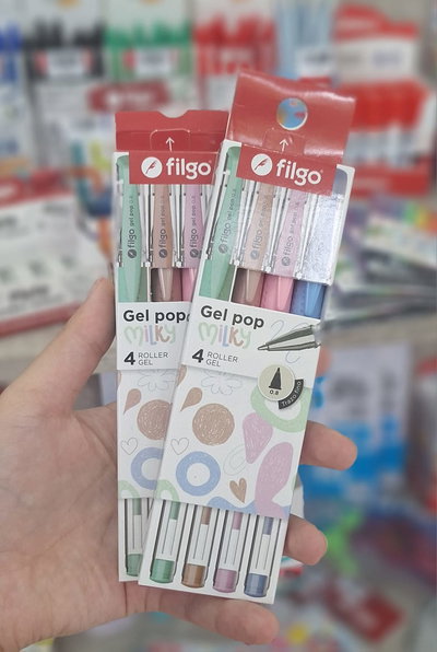 Roller gel Filgo Milky x4