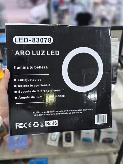 Aro de luz selfie