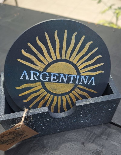 Posa vasos mundialista 