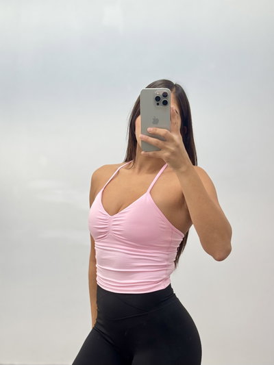 TOP ÁMBAR ROSA