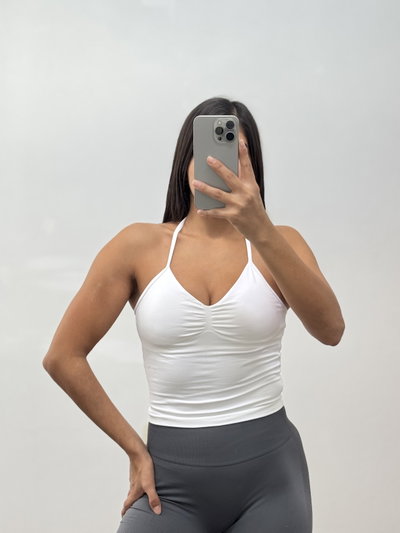 TOP ÁMBAR BLANCO