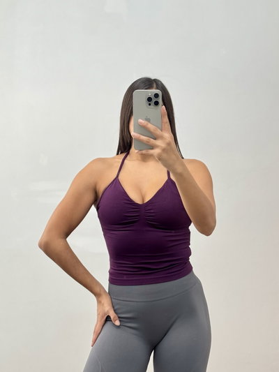 TOP ÁMBAR MORADO