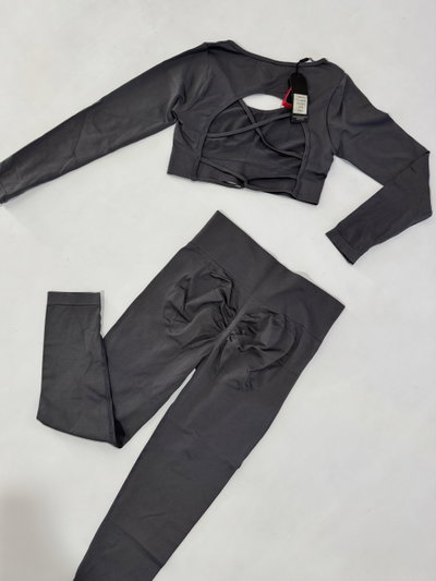 Set Irún Gris (Con frunce)
