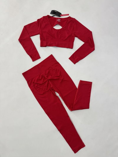 Set Irún Rojo (Con frunce)