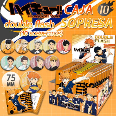 Pin Metal Sorpresa HAIKYUU (por unidad)