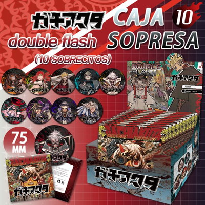 Pin Metal Sorpresa GACHIAKUTA (por unidad)