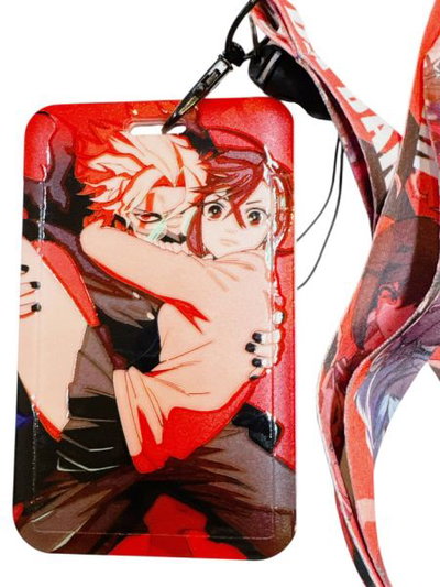 Porta Sube DANDADAN Okarun y Momo