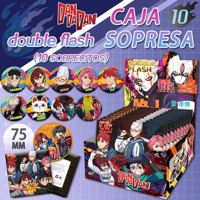 Pin Metal Sorpresa DANDADAN (por unidad)