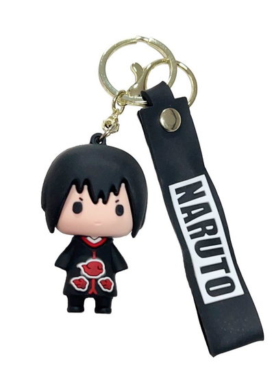 Llavero Goma NARUTO Sasuke Akatsuki