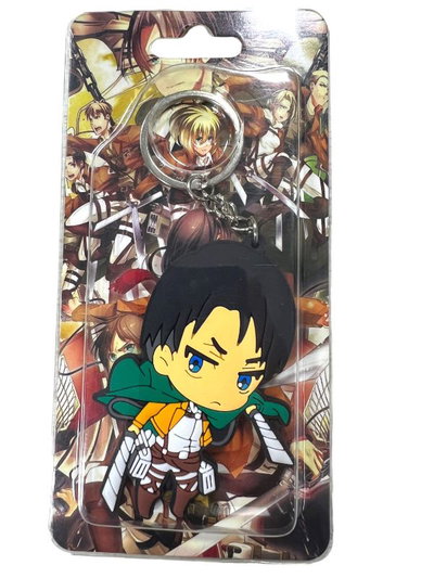 Llavero Goma (en caja) ATTACK ON TITAN Levi