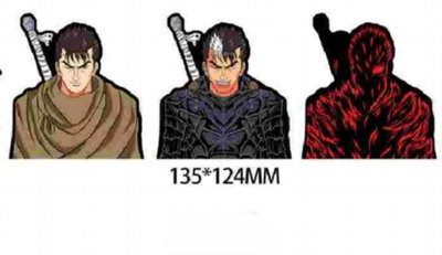 Sticker 3D BERSERK Guts