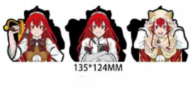 Sticker 3D MUSHOKU TENSEI Eris Greyrat