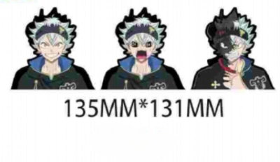 Sticker 3D BLACK CLOVER Asta