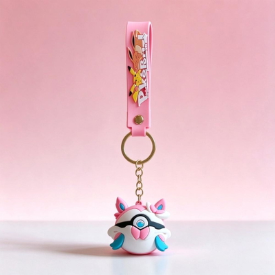 Llavero Goma POKEMON Sylveon Pokebola
