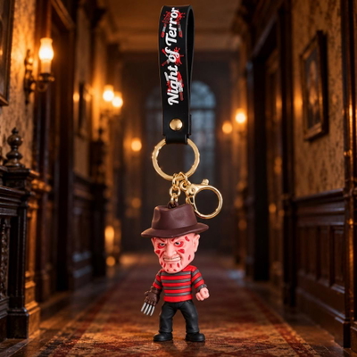 Llavero Goma PESADILLA EN LA CALLE ELM Freddy Krueger