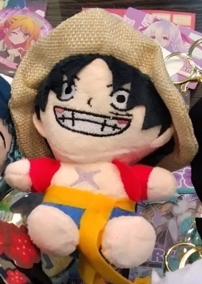 Llavero peluche One Piece Luffy