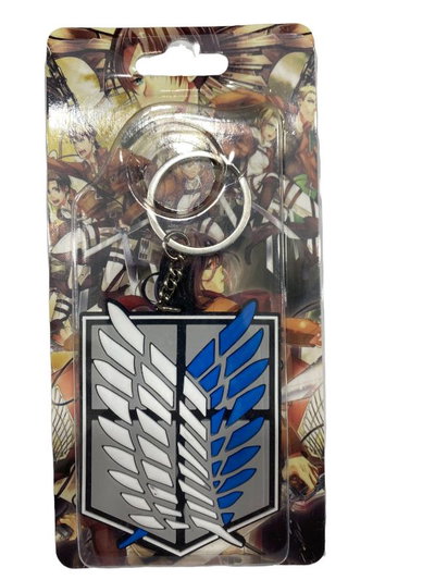 Llavero Goma (en caja) ATTACK ON TITAN