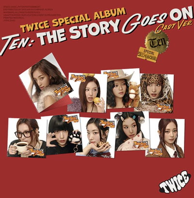 TWICE - TEN THE STORY GOES ON (CAST Ver.)
