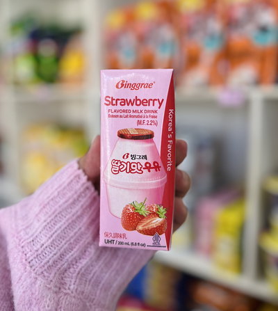 LECHE DE FRUTILLA
