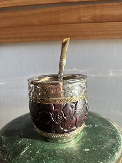 Mate virola de alpaca