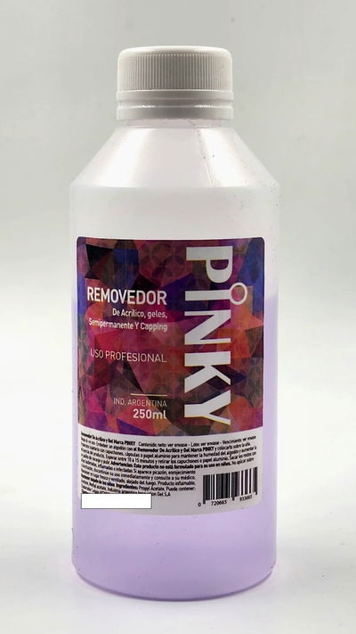  REMOVEDOR UV 250ml - PINKY