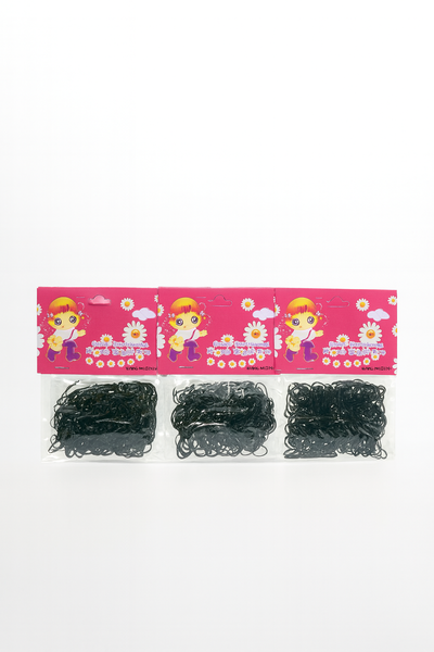 COLITA SILICONA PARA TRENZAS x12