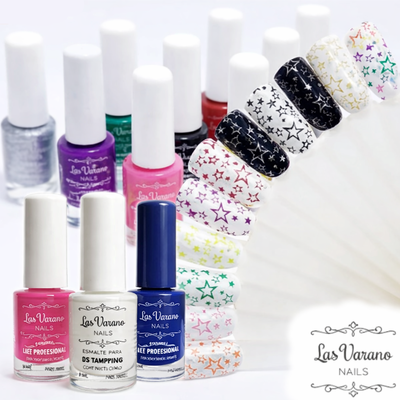 ESMALTES PARA STAMPING - LAS VARANO - VARIOS COLORES