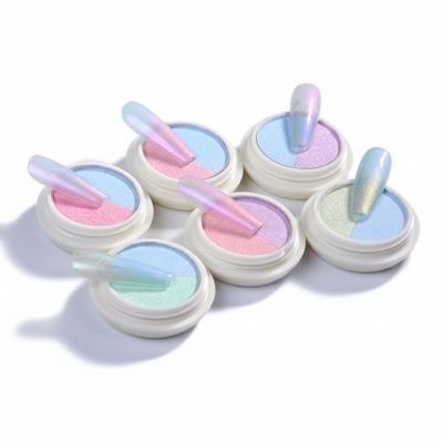 POLVO AURORA DOBLE - VARIOS COLORES