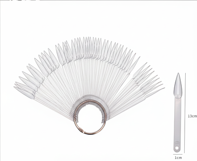 UÑEROS CUADRADOS X50 TRANSPARENTE