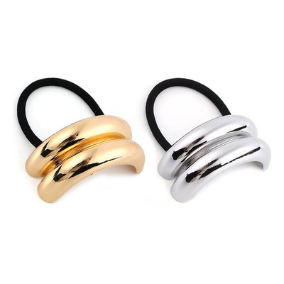 PACK X12 COLITA "CHUNKY" LISOS - DORADO Y PLATEADO