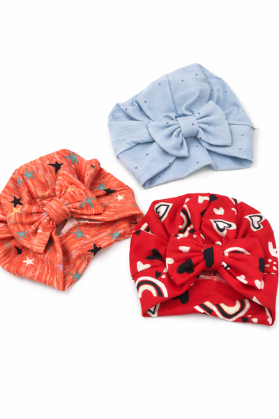 TURBANTES P/BEBE - POPPINS - VARIOS COLORES