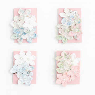 COLITAS FLOR PERLA - VARIOS COLORES - POPPINS