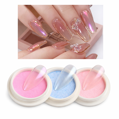 POLVO AURORA DOBLE - VARIOS COLORES