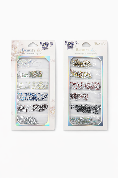 BLISTER STRASS COLORES SURTIDOS - VARIOS MODELOS