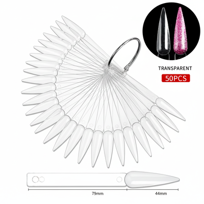 UÑEROS CUADRADOS X50 TRANSPARENTE