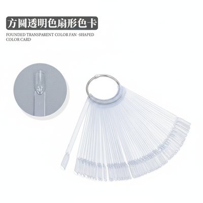 UÑEROS CUADRADOS X50 TRANSPARENTE