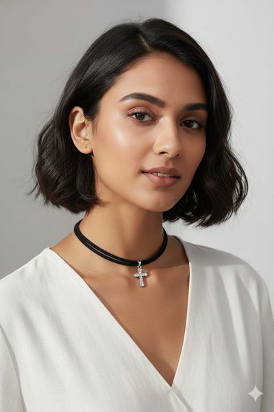 CHOCKERS DOBLES CON DIJES -  VARIOS MODELOS