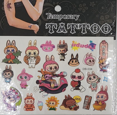 TATUAJES PARA NIÑOS/AS - VARIOS MODELOS