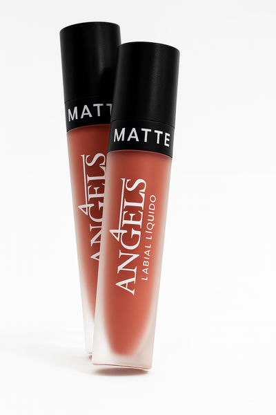 LABIAL MATTE LIQUIDO - VARIOS COLORES - 4ANGELS