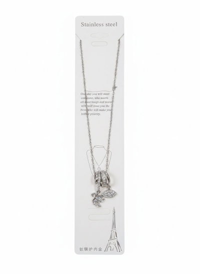 COLLAR ACERO QUIRURGICO + DIJE FANTASÍA - VARIOS MODELOS