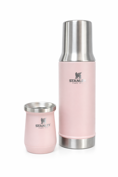 TERMO 800ML + VASO MATE 180ML - VARIOS COLORES