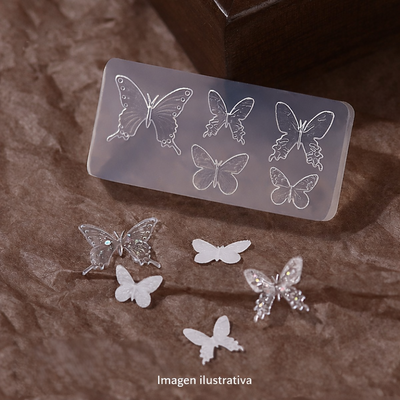 MOLDES DE SILICONA 3D PARA ARMADO DE DIJES - VARIOS MODELOS