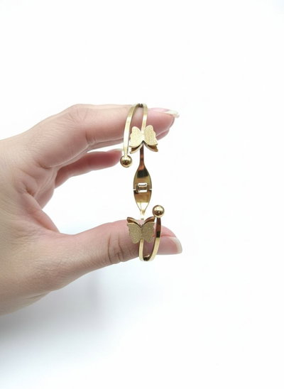 PULSERAS ESCLAVAS ACERO QUIRURGICO - VARIOS MODELOS - DORADO