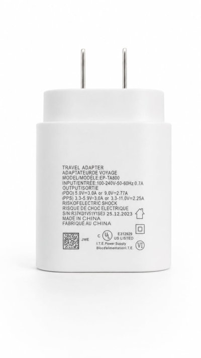 CARGADOR TIPO C - CARGA RAPIDA 25W